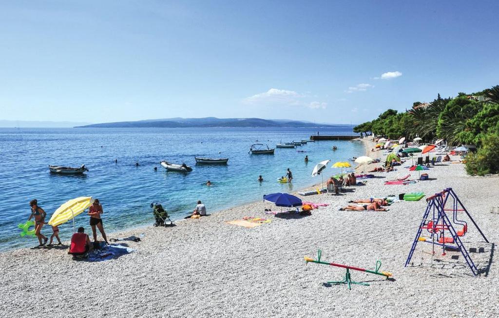 Villa Kristina - Ferienhaus Baska Voda - Topici, Private Outdoor Swimmingpool, Wifi 외부 사진