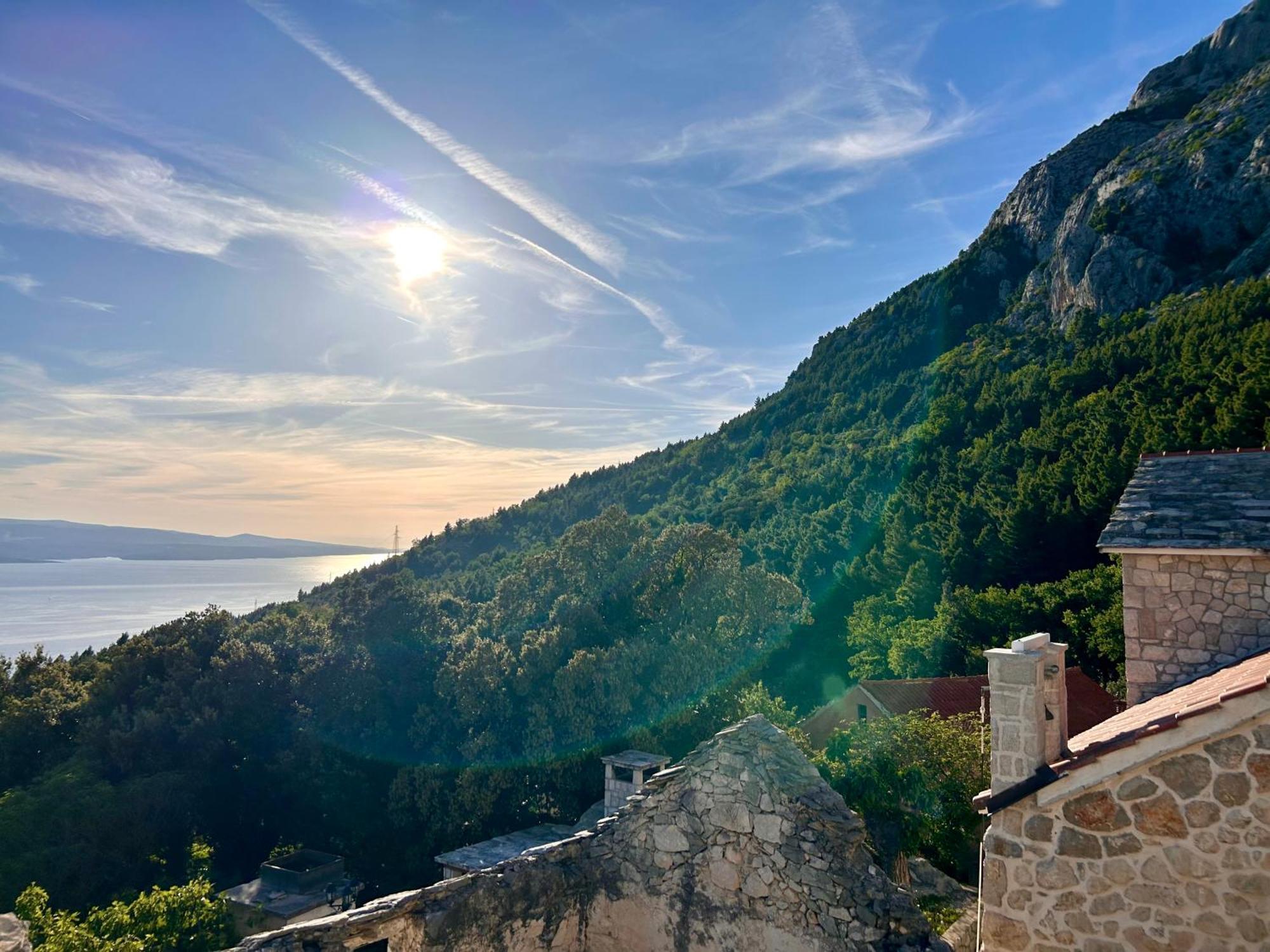 Villa Kristina - Ferienhaus Baska Voda - Topici, Private Outdoor Swimmingpool, Wifi 외부 사진